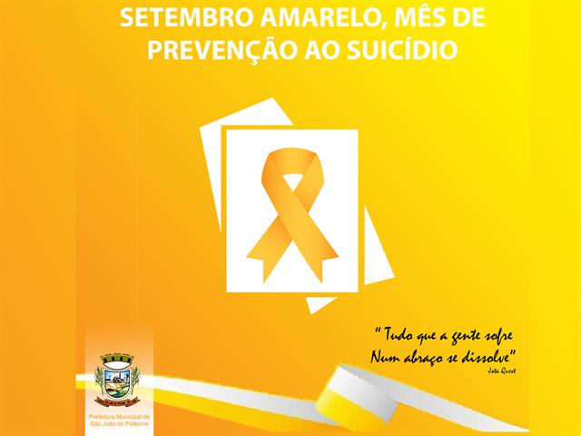 Setembro Amarelo, campanha de conscientização da população