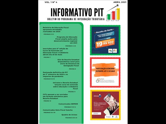 Informativo nº 4 - PIT Programa de Integração Tributária