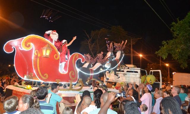 Natal Mágico movimentou o município no último domingo (15)