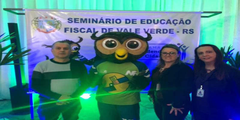 Servidores Municipais de São João do Polêsine participam de Seminário de Educação Fiscal de Vale Verde