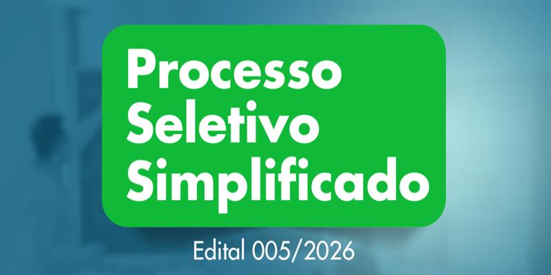PROCESSO SELETIVO SIMPLIFICADO 