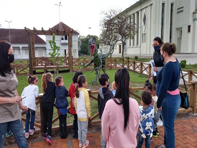 São João do Polêsine recebe a visita de alunos de Dona Francisca/RS