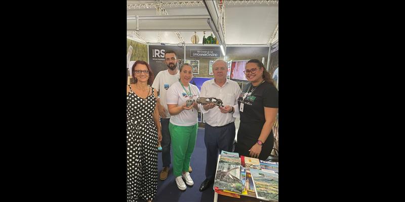 Potencial Turístico de São João do Polêsine é divulgado na 21ª Expoagro/Afubra