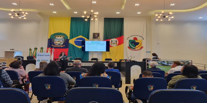 Formatura do Programa de Turismo Rural do SENAR em São João do Polêsine