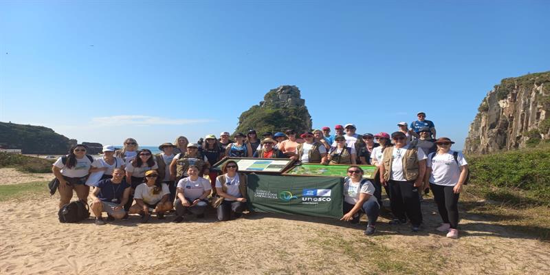 Prefeito, Departamento de Turismo e Emater de São João do Polêsine participam da visita técnica ao Geoparque Mundial da UNESCO Caminhos dos Cânions do Sul 