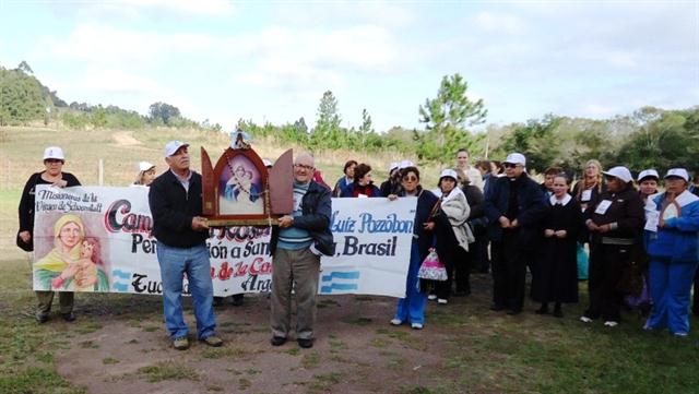 Centro Turístico Religioso do município recebeu devotos no último final de semana.  