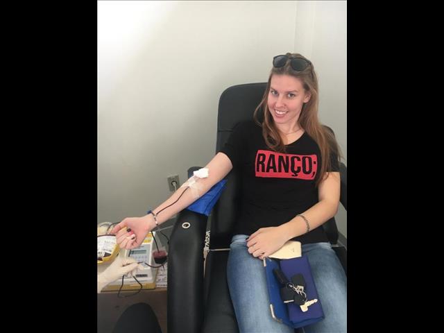 Campanha de doação de sangue promovida pela Secretaria Municipal da Saúde 