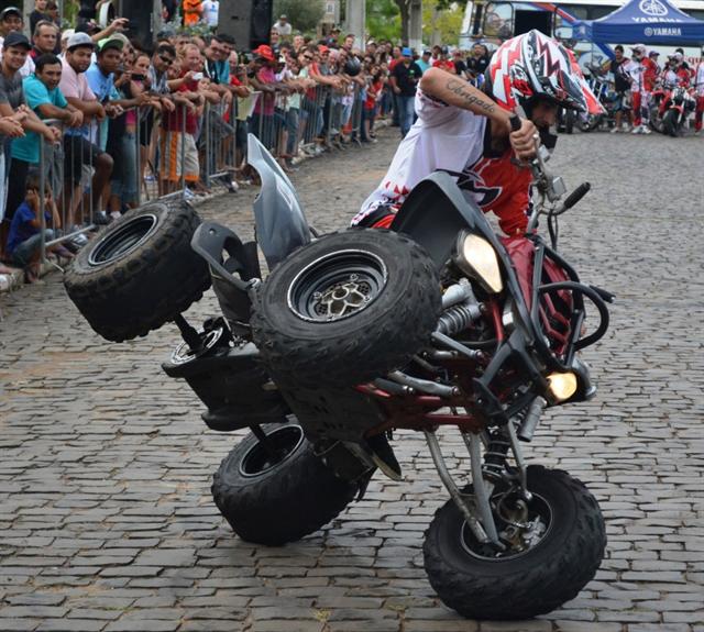 Final de semana foi das motos no município