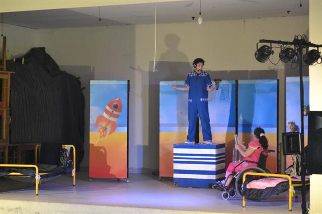 Teatro animou a criançada do município