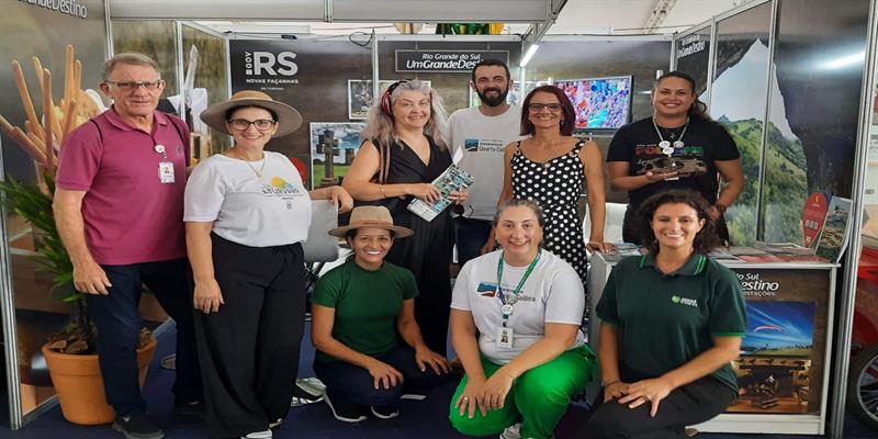 Potencial Turístico de São João do Polêsine é divulgado na 21ª Expoagro/Afubra