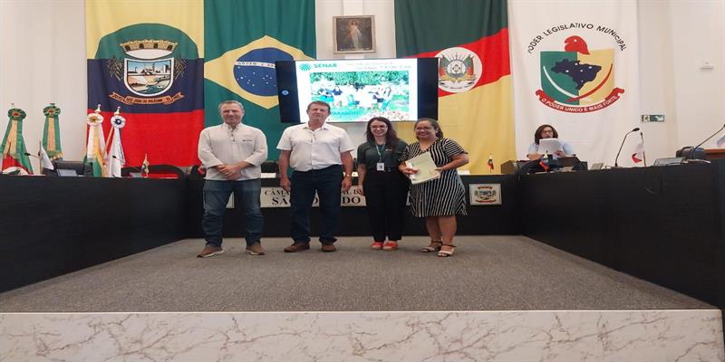 Formatura do Programa de Turismo Rural do SENAR em São João do Polêsine