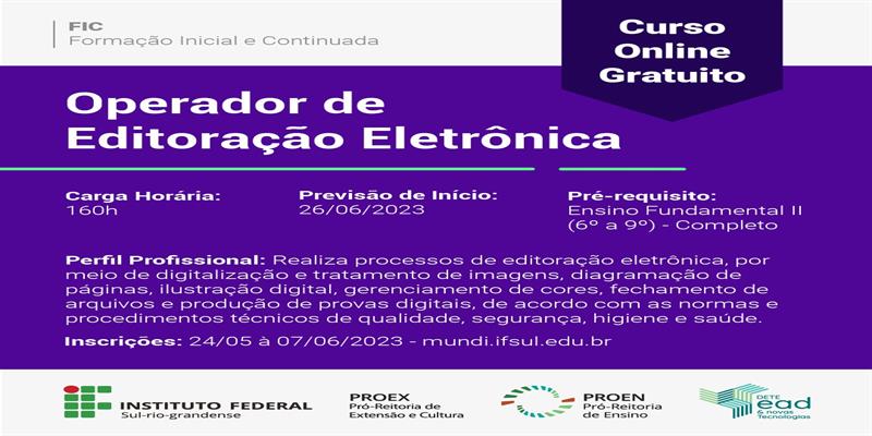 REOFERTAS DE CURSOS FIC - Edital Proen/Proex nº 11/2023