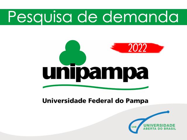 Pesquisa de demanda - Polo UAB/UNIPAMPA - 2022