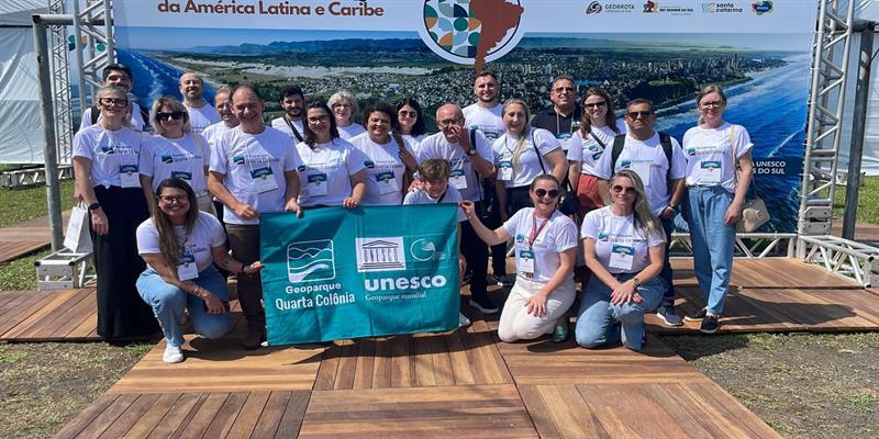 São João do Polêsine esteve presente na 7ª Conferência da Rede de Geoparques da América Latina e Caribe em Torres (RS)