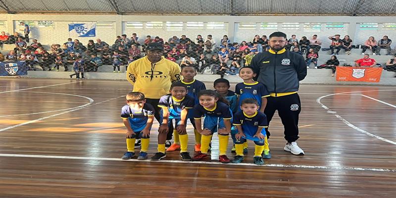 Município participa da 1ª Copa de Futsal de Base Carla Stefanello