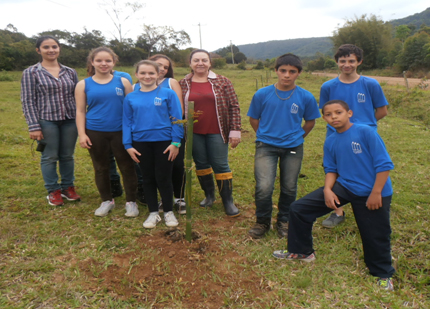 Projeto arborização estrada municipal Ribeirão/Vale Vêneto
