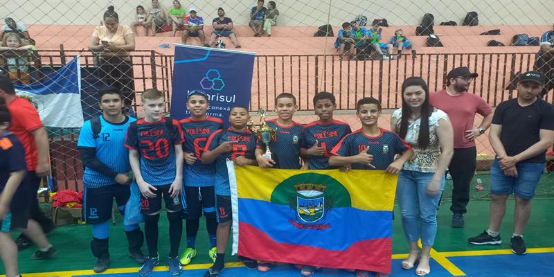 Município participa do 1º encontro de Escolinhas Municipais de Futsal em Pinhal Grande