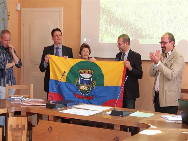 Assinado o Pacto de Amizade entre as cidades de São João do Polêsine e Loreo, Província de Rovigo - Itália