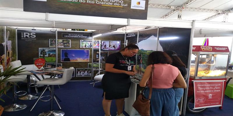 Potencial Turístico de São João do Polêsine é divulgado na 21ª Expoagro/Afubra