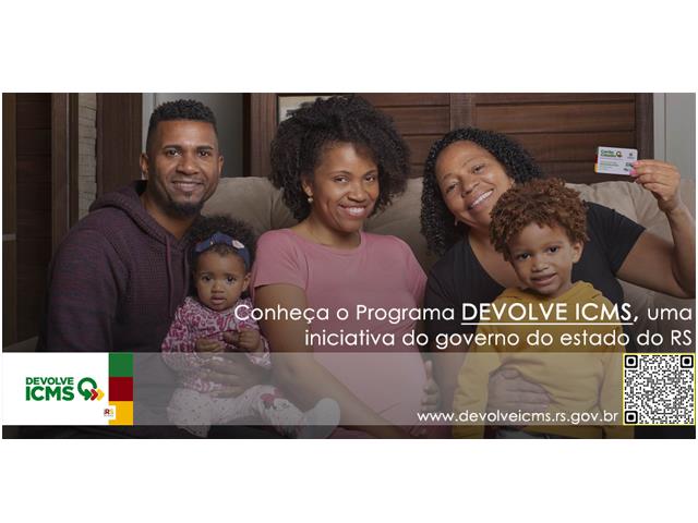 Governo do estado do RS lança programa DEVOLVE ICMS