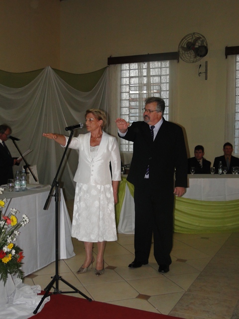 Prefeita, vice-prefeito e vereadores tomam posse em São João do Polêsine