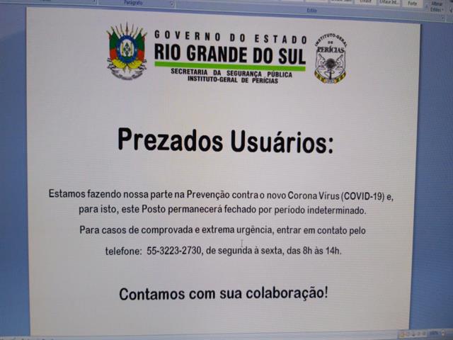 Consulta à Situação da Carteira de Identidade - IGP-RS