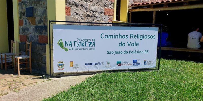 Caminhadas na Natureza em São João do Polêsine agitou o domingo no Geoparque Quarta Colônia