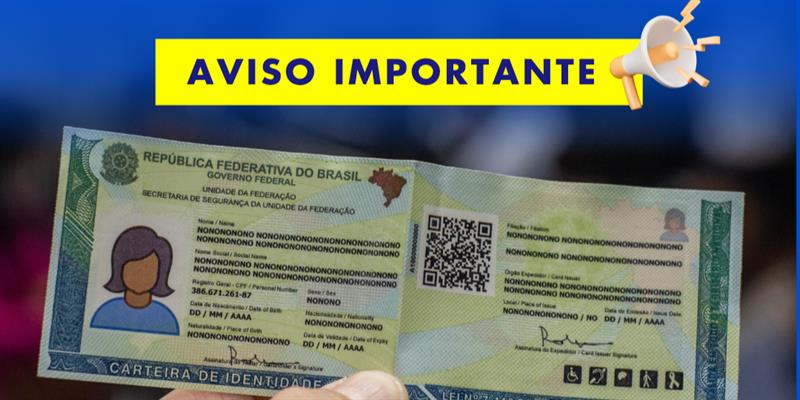Emissão de Carteira de Identidade - Agendamento 