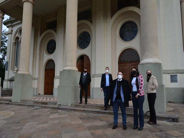 Visita do Secretário de Turismo do Rio Grande do Sul em São João do Polêsine