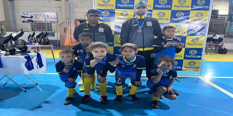Categorias de base do município participam da Copa Agafarma de Futsal em São Pedro do Sul