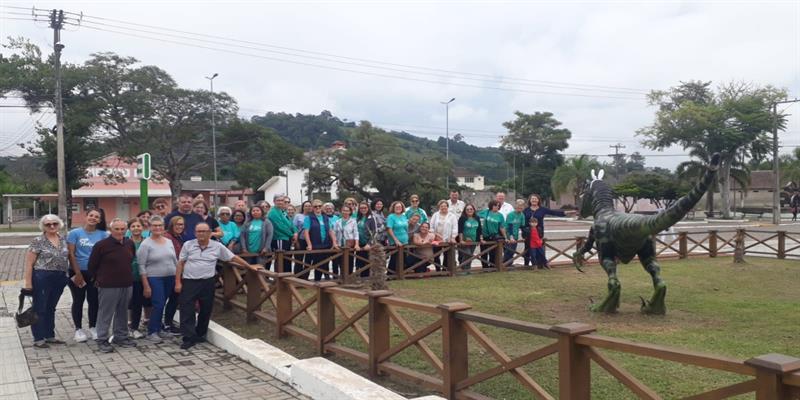 Turistas das Regiões do Vale do Rio Pardo e Vale do Taquari visitam São João do Polêsine