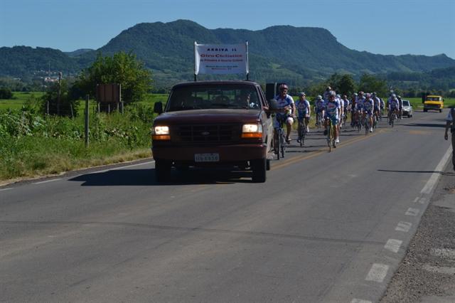 Giro ciclístico da primeira à Quarta Colônia chega ao município