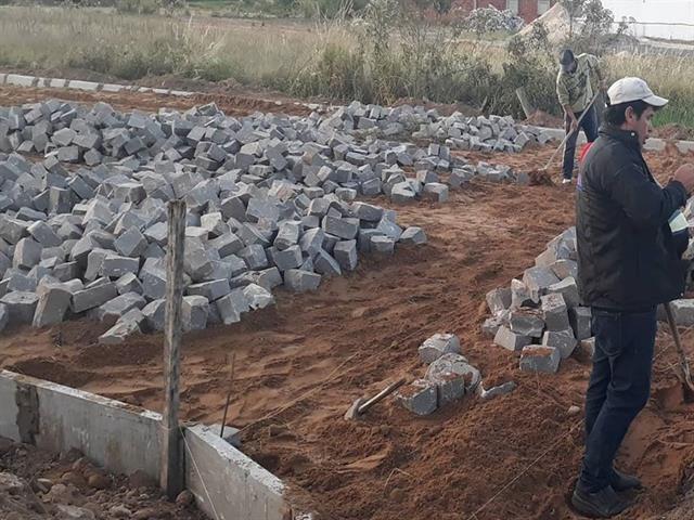 Agora é a Rua Antônio Ceretta que recebe calçamento