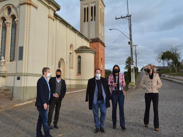 Visita do Secretário de Turismo do Rio Grande do Sul em São João do Polêsine